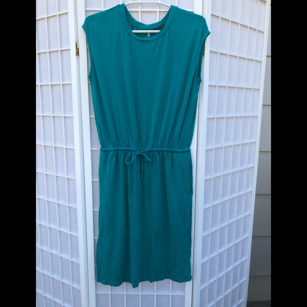 🌿 BANANA REPUBLIC Turquoise Dress Size Small S